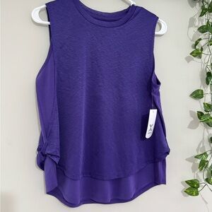 Purple Sleeveless Women's Top